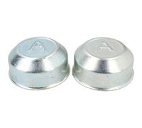 AB Tools 2 Pack 82mm Avonride Dust Cap Wheel Hub Trailer Bearing Grease Cover