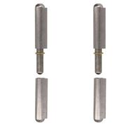 AB Tools 2 Pack Lift Off Bullet Hinge Weld On Brass Bush 20X180mm Heavy Duty Industrial