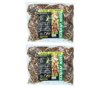 AB Tools 2 Pack Of 1.5L Habitat Moss Natural Substrate For Reptile Frog Snake Gecko