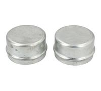 AB Tools 2 Pack Replacement 50.5mm Dust Cap Wheel Hub Trailer Bearing Grease Cover
