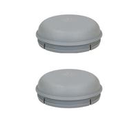 AB Tools 2 Pack Replacement 76mm Dust Hub Cap Cover For Ifor Williams Trailer Drum