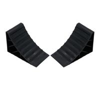 AB Tools 2 Pack Safety Wheel Chocks Blocks Car Trailer Caravan Horsebox Wedge