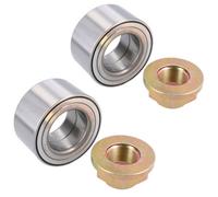 AB Tools 2 Pack Trailer Sealed Wheel Hub Bearing & Axle Stake Nut For Ifor Williams