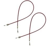 AB Tools 2 Stainless Steel Trailer Brake Cable For Alko Al-Ko Axles Outer Sheath 1430mm