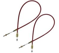 AB Tools 2 Stainless Steel Trailer Brake Cable For Knott Axles Systems Outer Sheath 930mm
