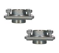 AB Tools 2 Trailer Cast Hub 4 Stud 115mm Pcd For Trelgo Franc Alko Trigano French Origin