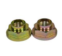 AB Tools 2 Trailer Hub Axle Nuts M30 30mm Flange Nut One Shot For Ifor Williams Trailers