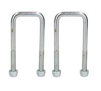 AB Tools 2 Twin Parabolic Leaf Spring High Tensile U Bolt For Ifor Williams Trailers