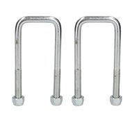 AB Tools 2 Twin Parabolic Leaf Spring High Tensile U Bolt for Ifor Williams Trailers