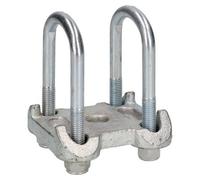 AB Tools 2 U Bolts 1 Base Plate For Ifor Williams Twin Parabolic Leaf Spring 115X53mm