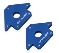 AB Tools 2 X 4" Magnetic Large Welding Magnet Holder For Up To 50Lbs 45 90 135 Angles