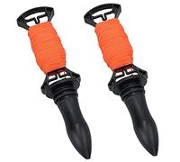 AB Tools 2 x 50 Metres Builders Line Brick Wall Block Line Reel Nylon String On Rotating Reel