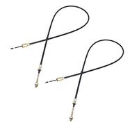 AB Tools 2 x Long Life Trailer Brake Cable Knott Systems for Ifor Williams Outer 1130mm