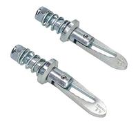 AB Tools 2 x M12 Antiluce Tailgate Drop Catch Trailer Dropside Latch ANTI RATTLE Spring