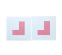 AB Tools 2 X Window Cling L Plates Learner Driver Car Badge Road Legal