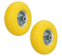 AB Tools 2 X10" Solid Rubber Tyre Wheel Foam Filled Sack Truck Trolley Cart
