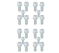 AB Tools 20 Pack M12 x 1.5 Trailer Wheel Spherical Bolt for Ifor Williams Indespension