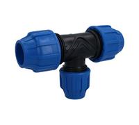 AB Tools 20 X 20 X 20mm Mdpe Tee T-Piece Water Pipe Fitting Coupling Connector