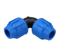 AB Tools 20 X 20mm Mdpe Elbow 90 Degree Compression Coupling Fitting Connector