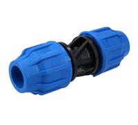 AB Tools 20 X 20mm Mdpe Straight Pipe Compression Fitting Coupling Connector