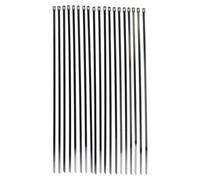 AB Tools 20 X Stainless Steel Metal Cable Ties Zip Ties 360mm X 4.6mm Fasteners Fastening