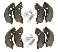 AB Tools 200 x 50mm ALKO Type Trailer Brake Shoes For 4 x Brake Drums Twin Axle