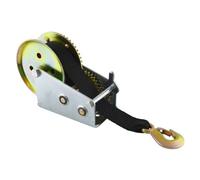 AB Tools 2000Lb Hand Strap Winch Boat Caravan Trailer Marine Puller Hoist Gear