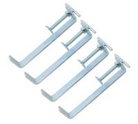 AB Tools 200mm Bricklaying Profile Clamp Holder Fastener Carpentry Internal Wall Clamps 4Pk