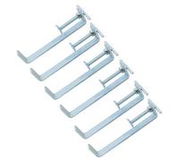 AB Tools 200mm Bricklaying Profile Clamp Holder Fastener Carpentry Internal Wall Clamps 6Pk