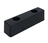 AB Tools 200mm X 53mm Square Standoff Rubber Buffer Bumper Block Pad Stop Trailers 1Pc