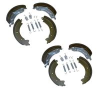 AB Tools 203 x 40mm KNOTT Type Trailer Brake Shoes For 4 x Brake Drums Twin Axle