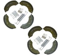 AB Tools 203 X 60mm Alko 1800Kg Axles Type Trailer Brake Shoes For 4 X Brake Drums