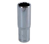 AB Tools 20mm 1/2In Drive Double Deep Long Reach Metric Socket 12 Point Sided Bi-Hex