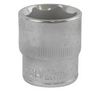 AB Tools 20mm 3/8" Drive Shallow Metric Socket Single Hex / 6 Sided Bergen