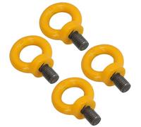 AB Tools 20mm Lifting Eyes Eyebolt Ring High Tensile 30mm Length 6.0 Ton Capacity 4Pc