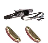 AB Tools 20mm Wide Air Finger Belt Sander Power File Detail Sander Sanding And 25 Belts