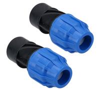 AB Tools 20mm X 3/4" Mdpe Female Adapter Compression Coupling Fitting Water Pipe 2Pk