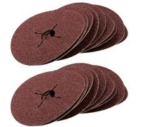 AB Tools 20Pc 115mm 4.5In Fibre Discs 36 Grit Abrasive Sanding Disc Wood Metal Masonry