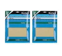 AB Tools 20Pc Assorted Sandpaper Sanding Sheets For Metal Wood Plastic Coarse 60 Grit