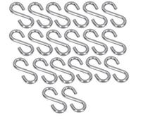 AB Tools 20Pk S Hook Hanging 3mm Stainless Steel Marine Grade Kitchen Pan Hanger Clothing