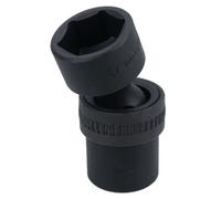 AB Tools 21mm 1/2In Drive Universal Swivel Wobble Metric Impact Shallow Socket 6 Point