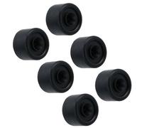 AB Tools 22mm Rubber Round Buffer Bumper Pad Stop For Truck Trailers Horsebox 6Pc