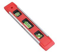 AB Tools 230mm / 9" Torpedo Level Magnet Small Handheld Straight Spirit Level