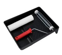 AB Tools 230mm Large Painting Paint Roller Tray + Thermal Bonded Sleeve For Gloss