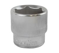 AB Tools 23mm 3/8" Drive Shallow Metric Socket Single Hex / 6 Sided Bergen