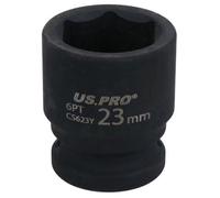 AB Tools 23mm Metric Shallow Impact Impacted European Style Socket 1/2" Drive 6 Sided