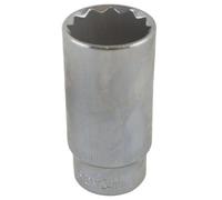 AB Tools 24mm 3/8" Drive Double Deep Metric Socket Double Hex / 12 Sided