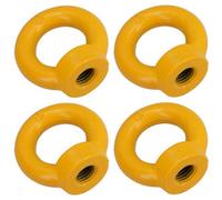 AB Tools 24mm Metric High Tensile Lifting Eyenut Eye Nut Fastener 8.0 Ton Capacity 4Pc