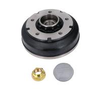AB Tools 250 X 40mm Brake Drum & Bearing For Ifor Williams Trailer 5 Stud 6-1/2" Pcd