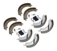 AB Tools 250 x 40mm KNOTT Type Trailer Brake Shoes for 4 x Brake Drums Twin Axle